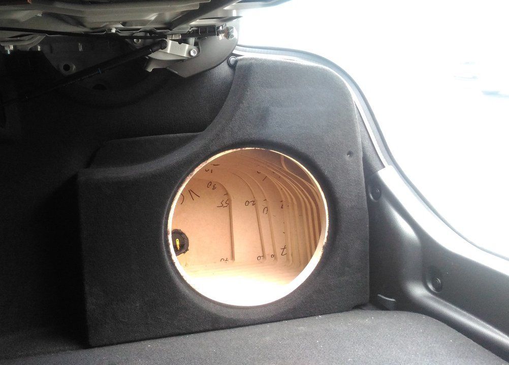 Короб стелс TOYOTA CAMRY XV70 с потаем 12