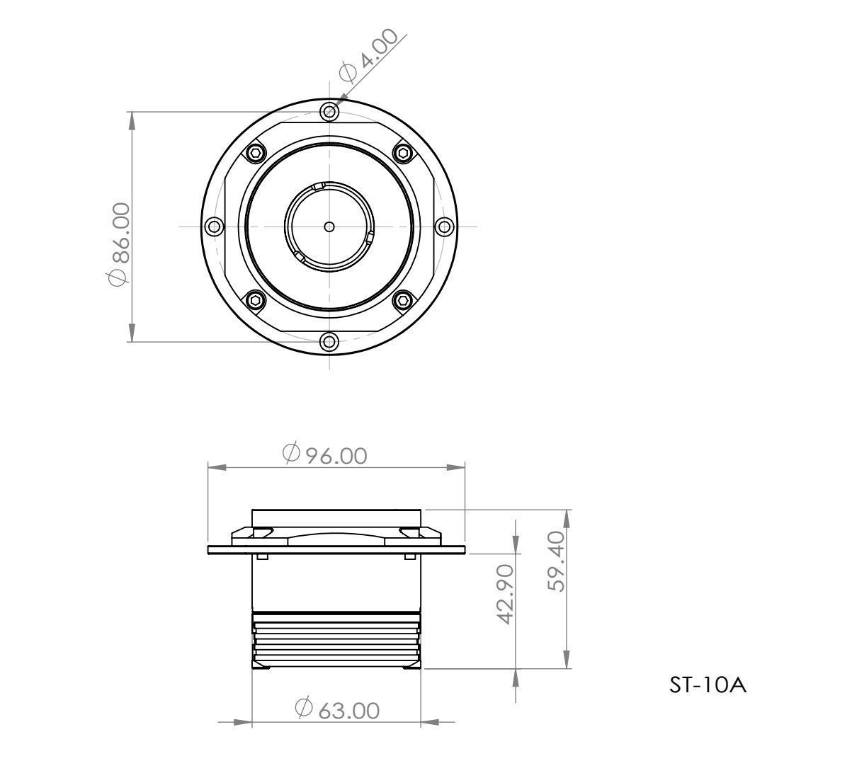 Dynamic State ST-10A, высокочастотные динамики