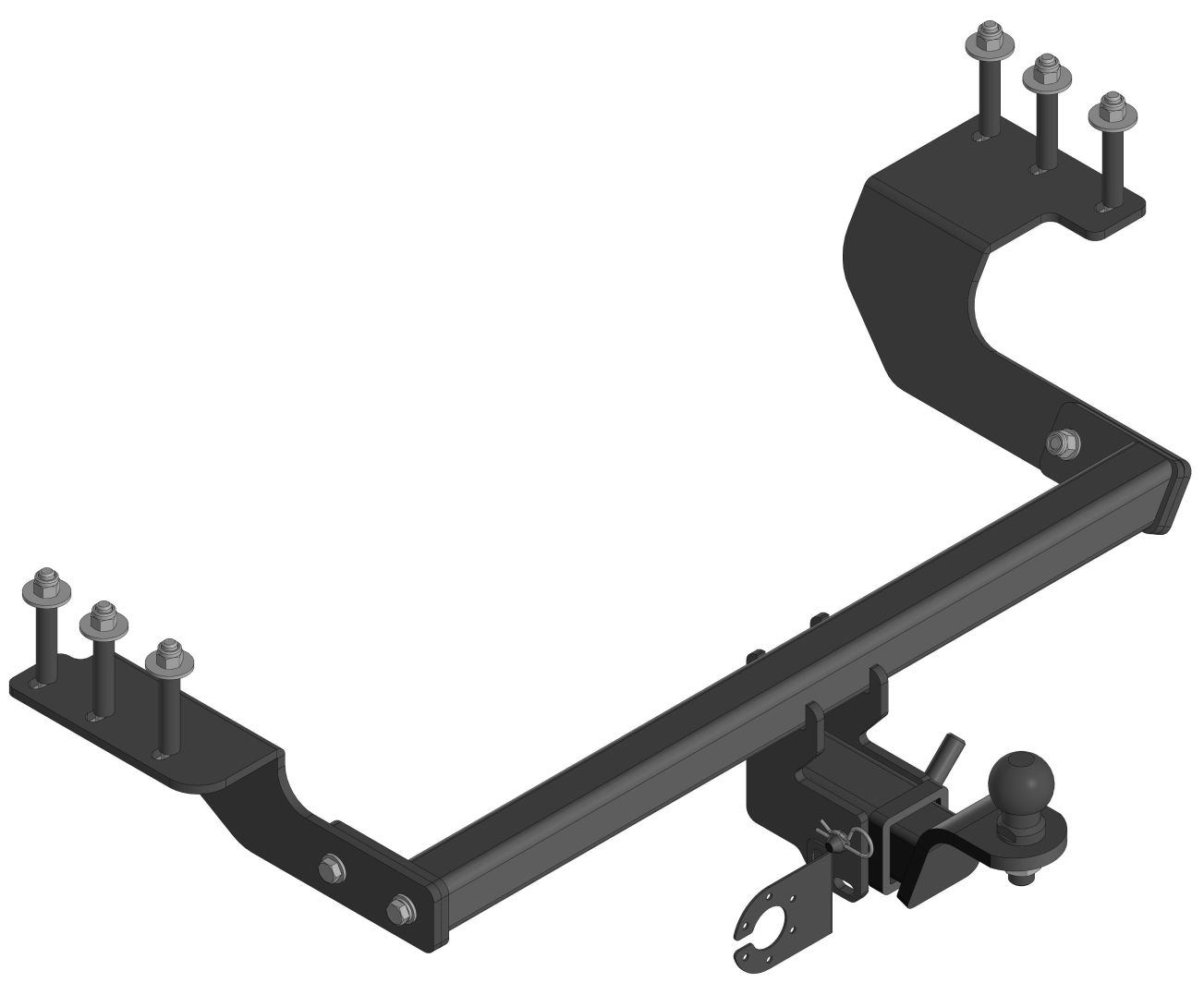 Фаркоп Уникар 06184F для Haval M6 2021-…, быстросъемный шар