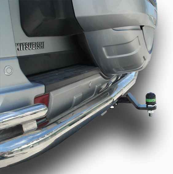 Фаркоп Leader Plus M114-AE для Mitsubishi Pajero III (2000-2006)/IV (2006-...), съемный шар (тип АE)