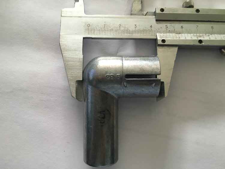 Webasto Шланг выхлопа угловой 22мм металл/28472С