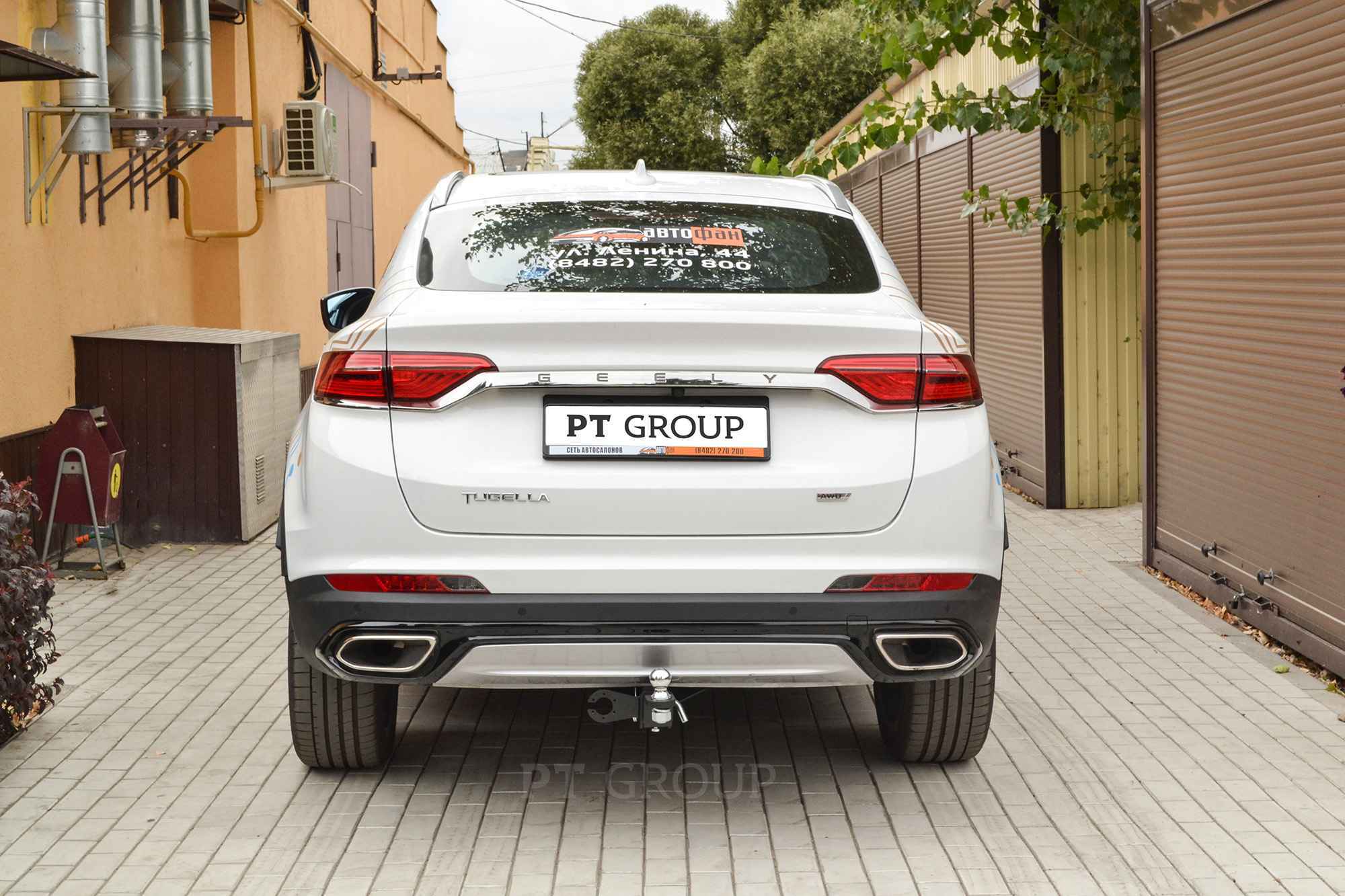 Фаркоп ПТ ГРУПП GTG-20-991122.00 для GEELY Tugella 2020-..., быстросъемный шар (тип Е)