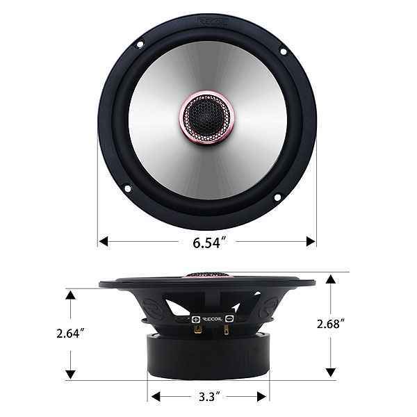 Recoil Audio Pink RAX-65, коаксиальные динамики