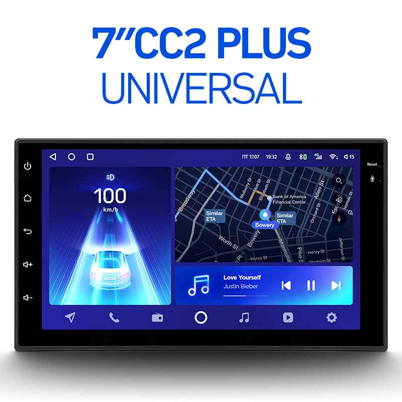 Штатные автомагнитолы Штатная Магнитола Teyes CC2 PLUS 7" (2DIN) 4/32 Гб (Android 10, 4G, DSP, QLed) для Mercedes-Benz C-Класс II (W203) Рестайлинг 2004 - 2008 
