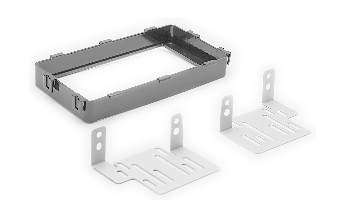 Переходная рамка для Mitsubishi Pajero Sport 15-> 2DIN