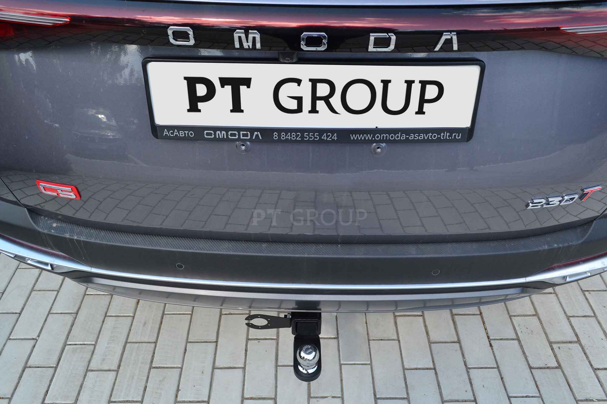 Фаркоп ПТ ГРУПП OMO-22-991122.00 для OMODA C5 2022-..., быстросъемный шар (тип Е)