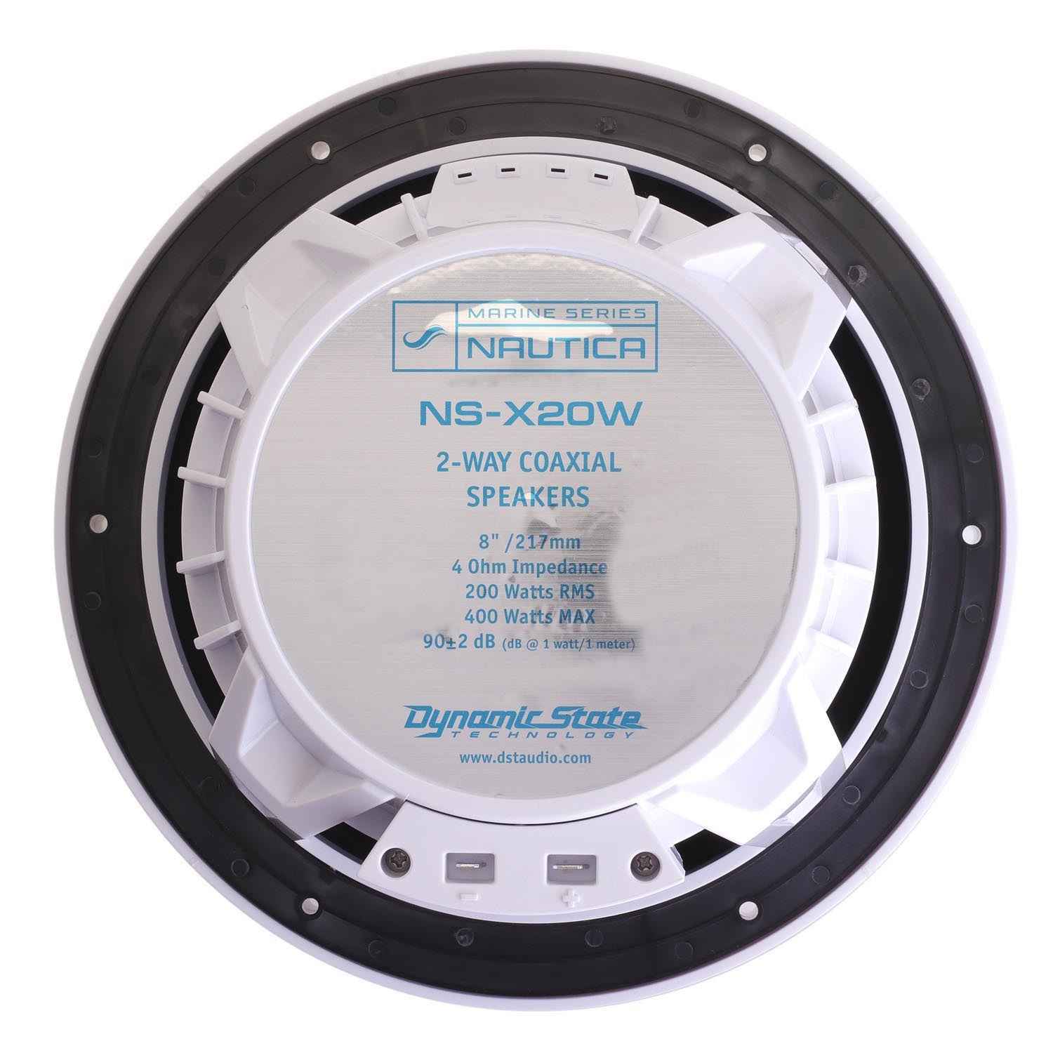 Dynamic State NAUTICA NS-X20W White, коаксиальная акустическая система