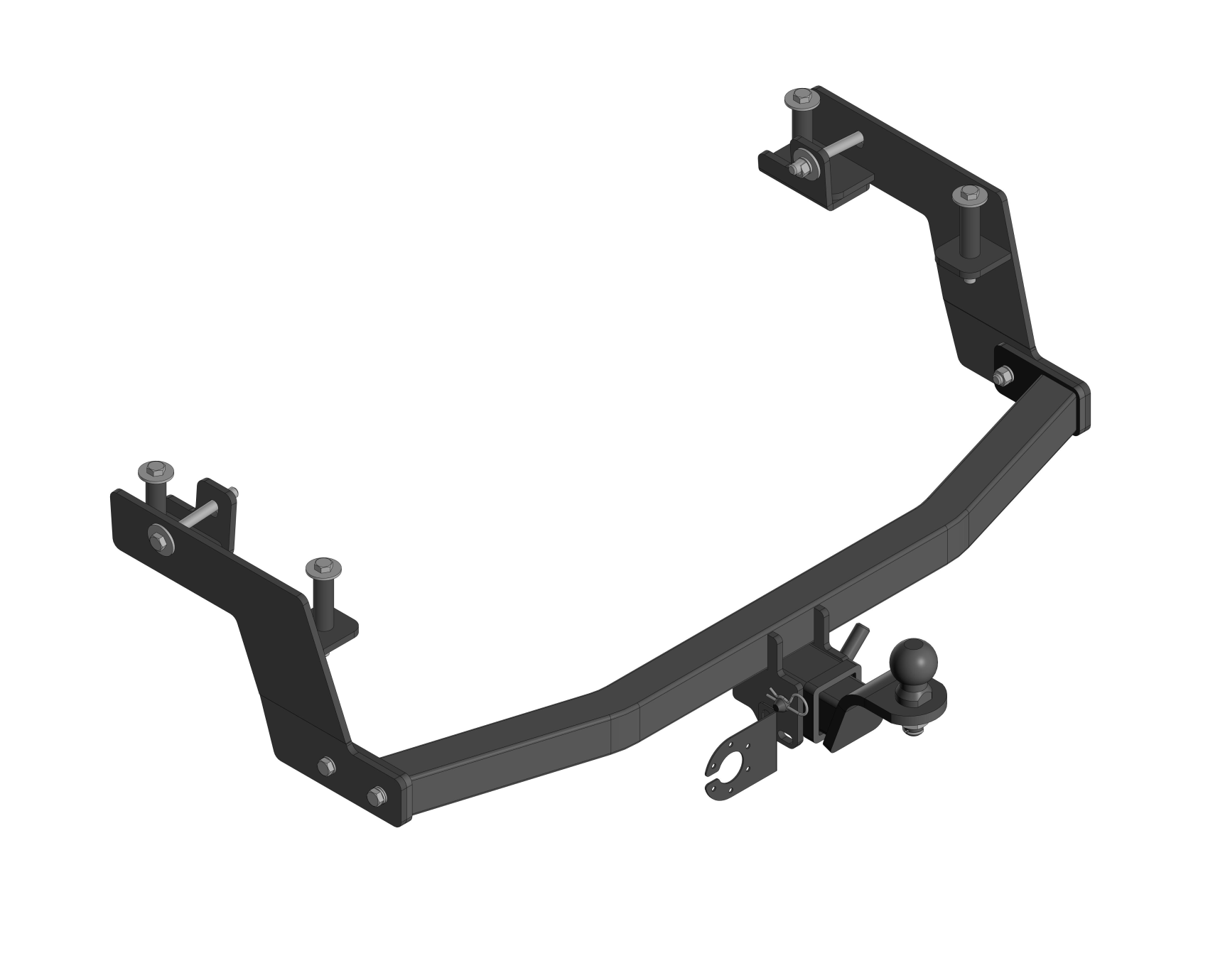 Фаркоп Уникар 12197E Toyota Probox/Succeed 2014-..., быстросъемный шар