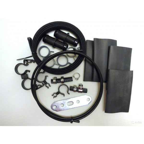 Комплект защитная оплетка шланга, термоусадки (синт. материал), TT-Evo