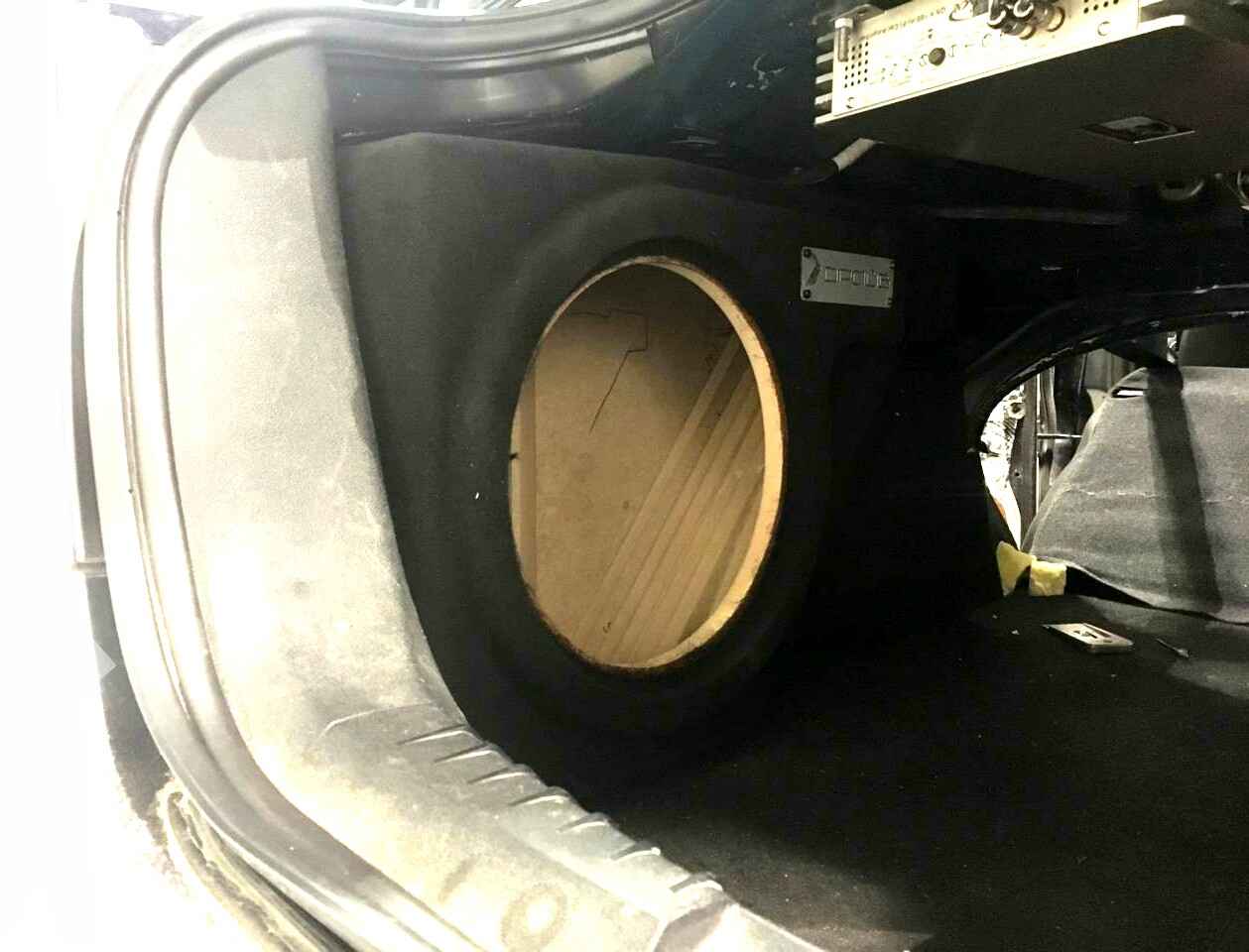 Короб стелс FORD FOCUS 2 седан, с потаем 12