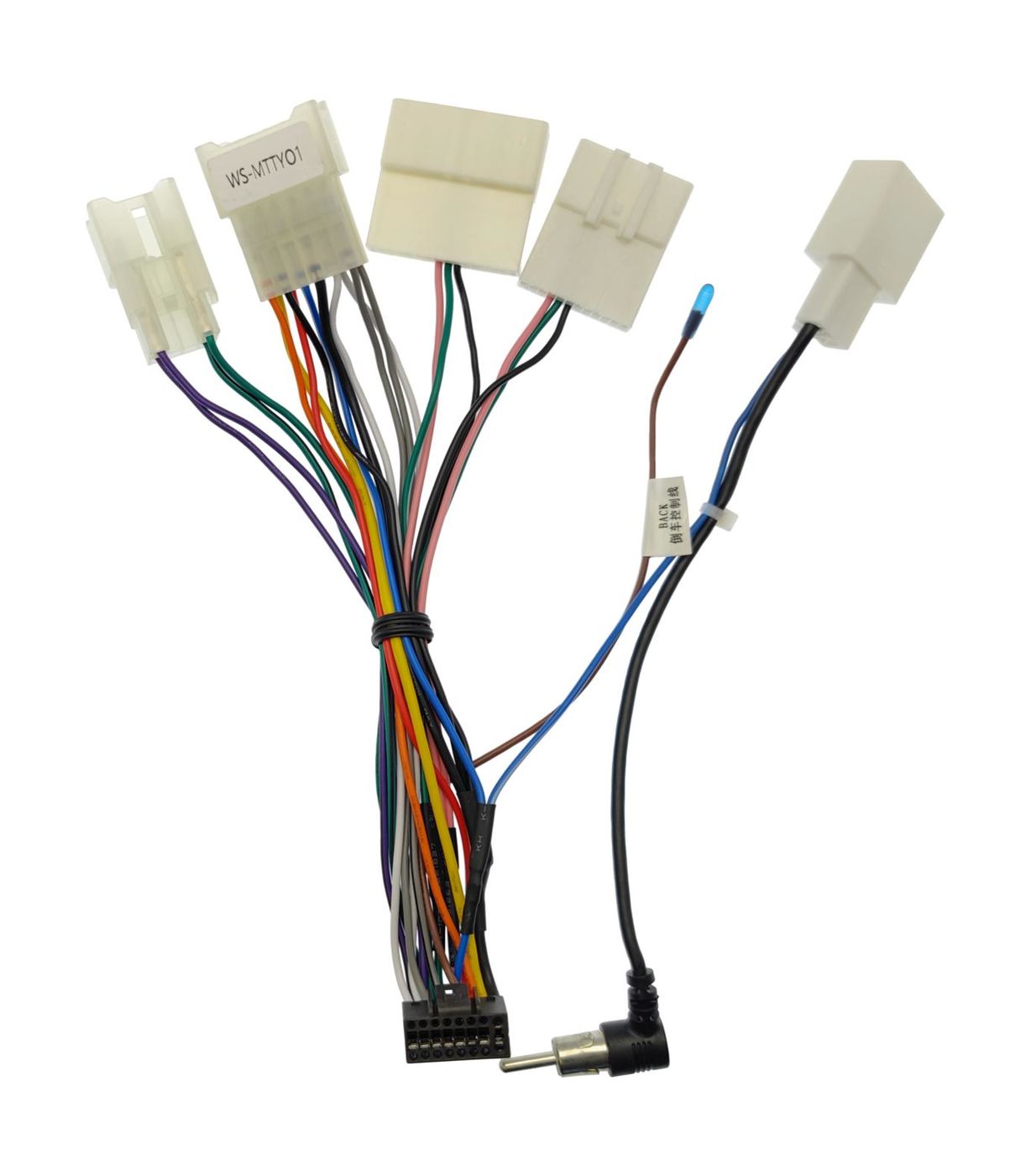 WS-MTTY01 Провода WM-MT в Toyota 1989-2022 (основной, антенна, мультируль*2)