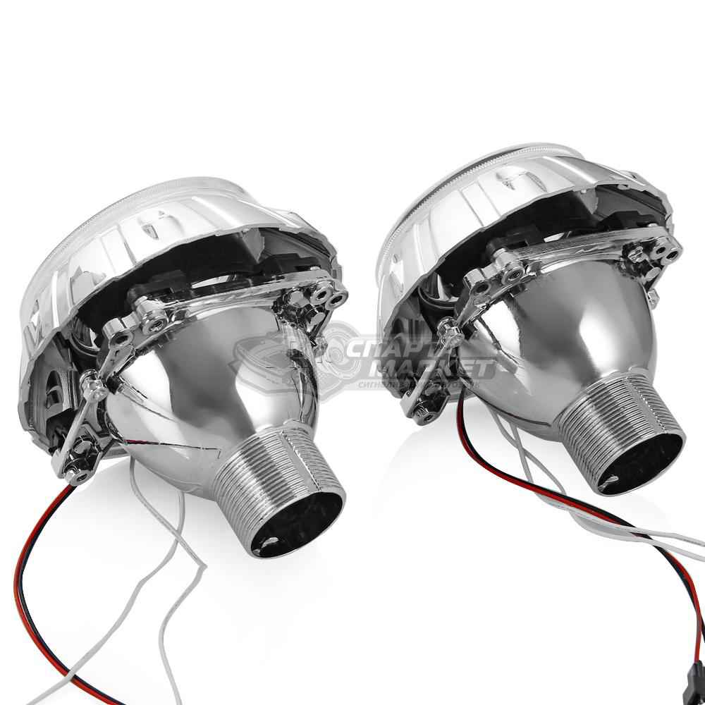 Комплект биксеноновых линз Mоrimoto под D2S ( без ламп, реле)