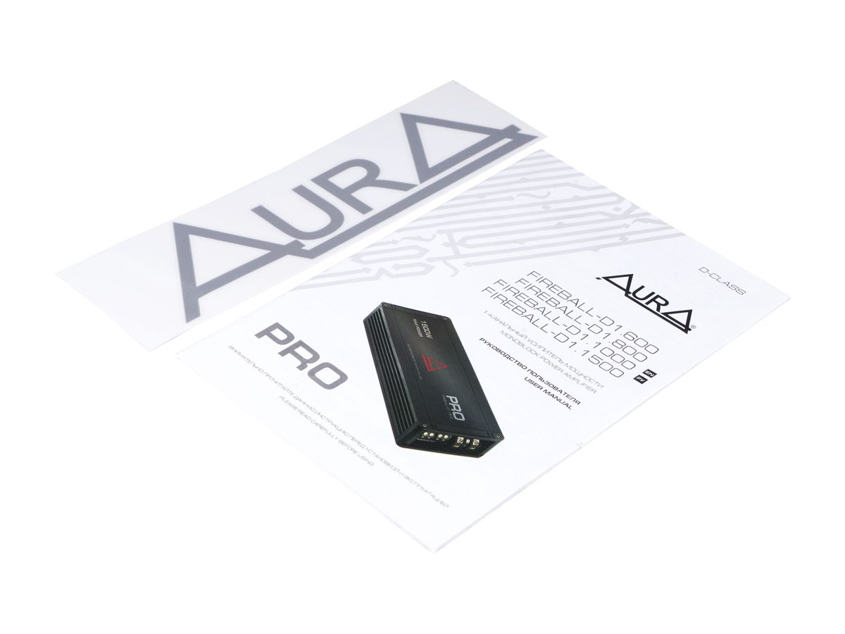 Aura FIREBALL-D1.1000 PRO усилитель