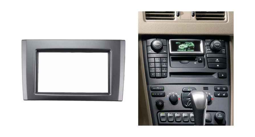 Переходная рамка для Volvo XC90 2DIN