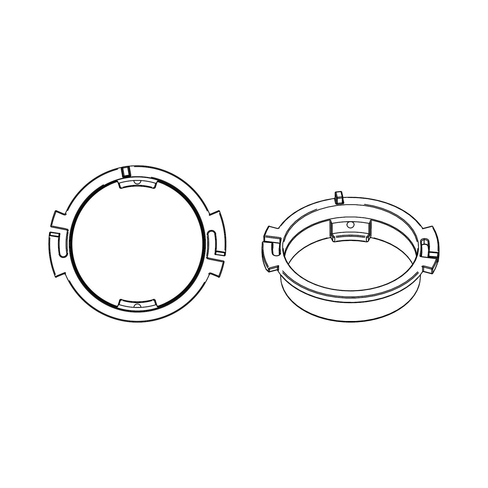 HELIX CFMK25 AUD.4 монтажные кольца