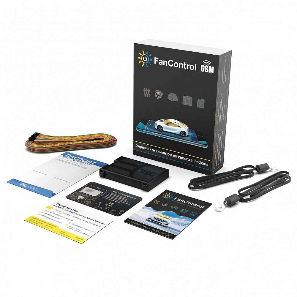 TEC FanControl-GSM, система управления климатом