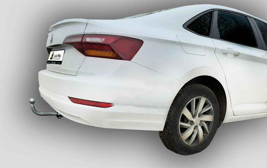 Фаркоп Leader Plus V128-A для Volkswagen Jetta VII 2018-..., съемный шар (тип FC)