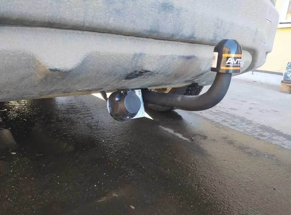 Фаркоп AvtoS NS 25 для Nissan Qashqai J11 2014-..., условно съемный шар (тип A)