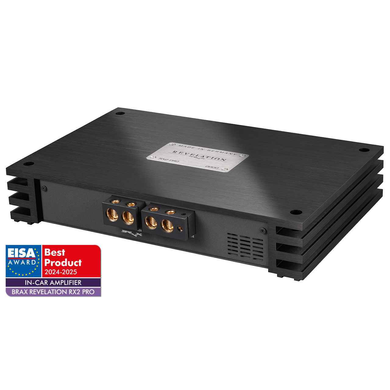 BRAX REVELATION RX2 PRO Усилитель High End 2 канальный, чёрный, цифровой вход