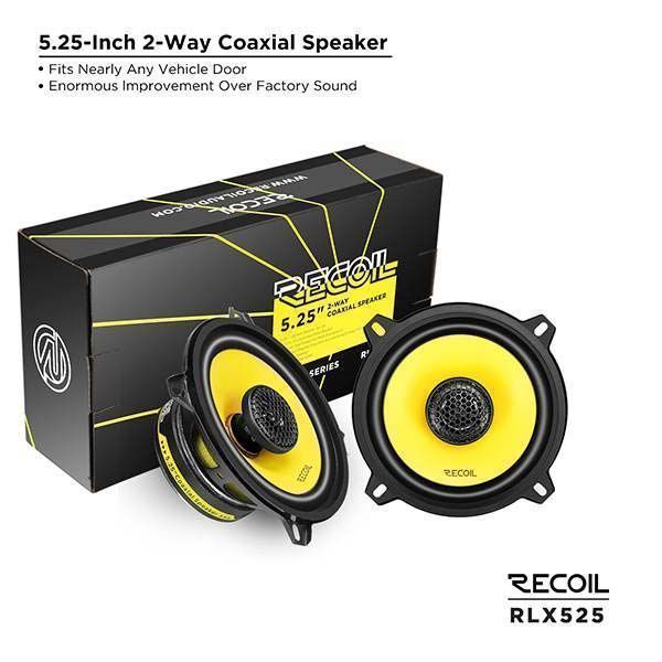 Recoil Audio Yellow RLX-525, коаксиальные динамики