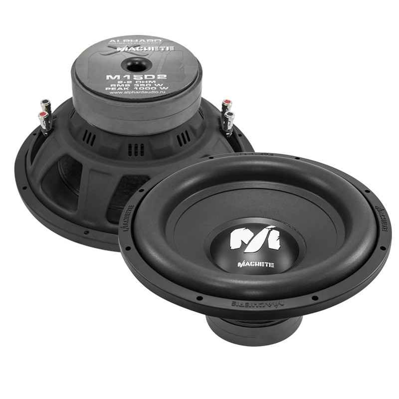Alphard Machete 15D4 сабвуфер 4+4 OHM