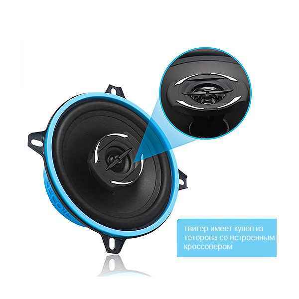 Recoil Audio Blue RCX525, коаксиальные динамики