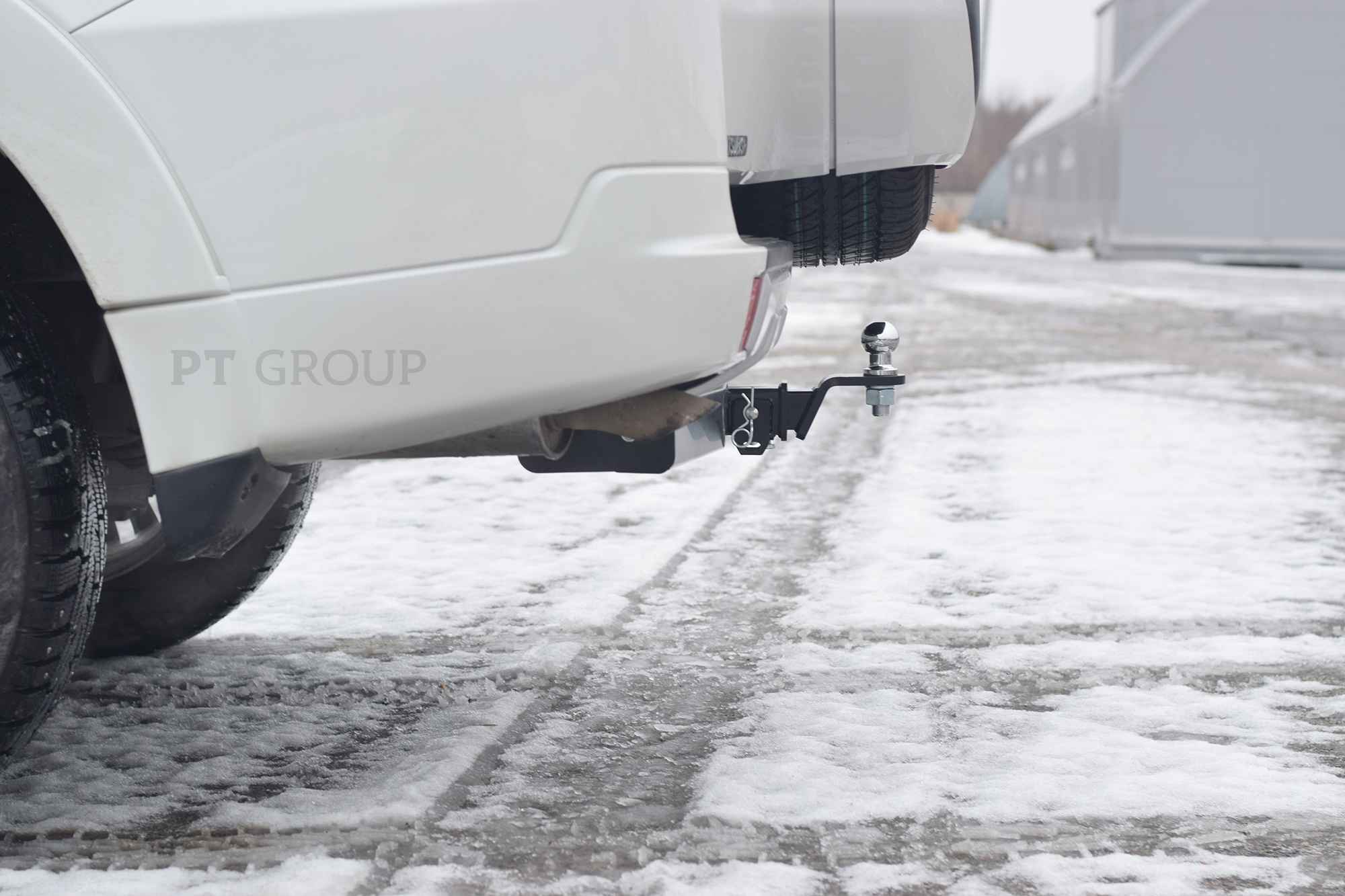 Фаркоп ПТ ГРУПП MPJ-99-991124.00 для Mitsubishi Pajero 1999-... с нерж накладкой, быстросъемный шар