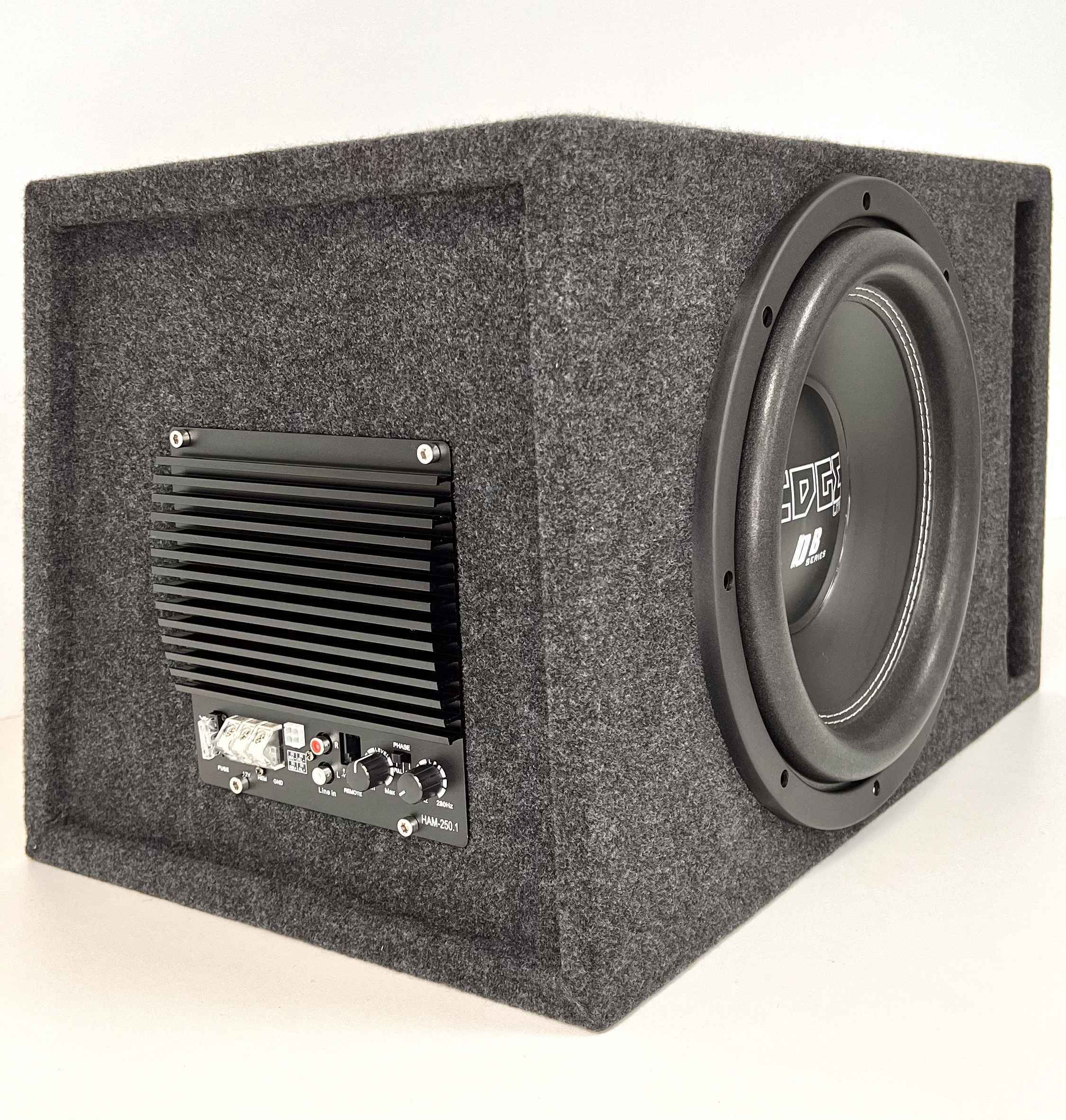 Hellion AWB-12/E12 с динамиком EDGE EDB12D2LITE-E0 активный сабвуфер