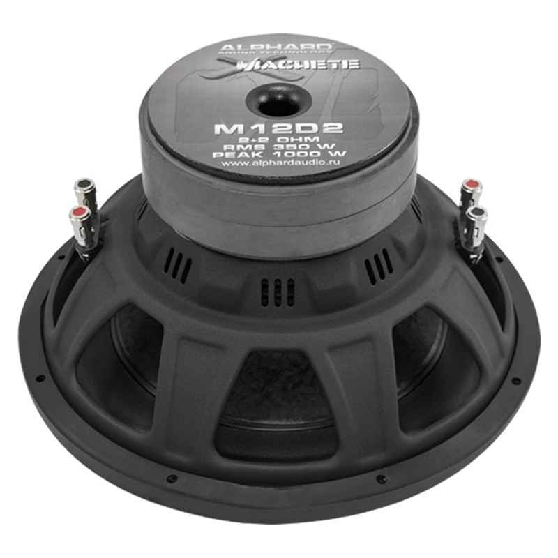 Alphard Machete 12D4 сабвуфер 4+4 OHM