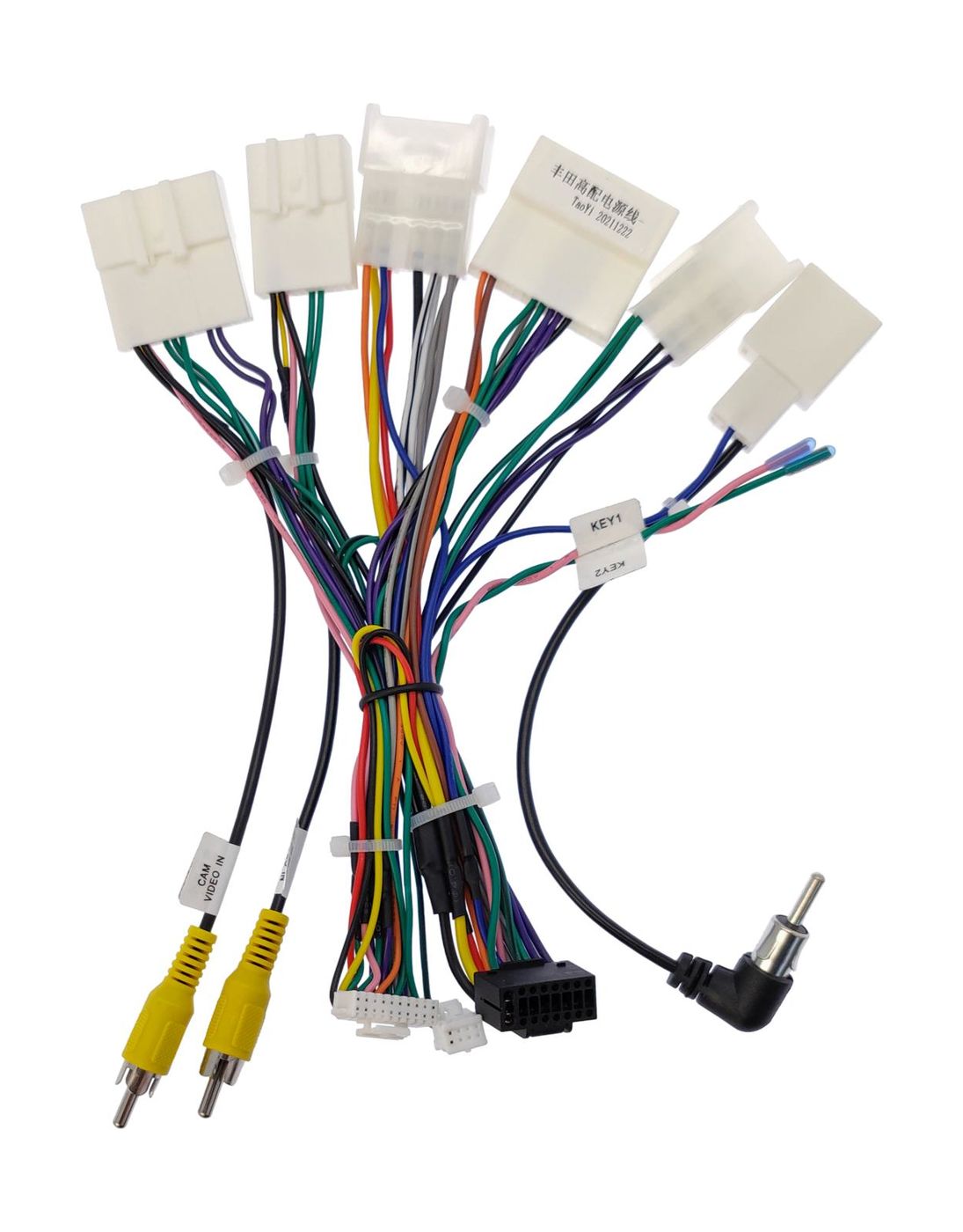 Провода WS-MTTY06 WM-MT в Toyota 2012-...