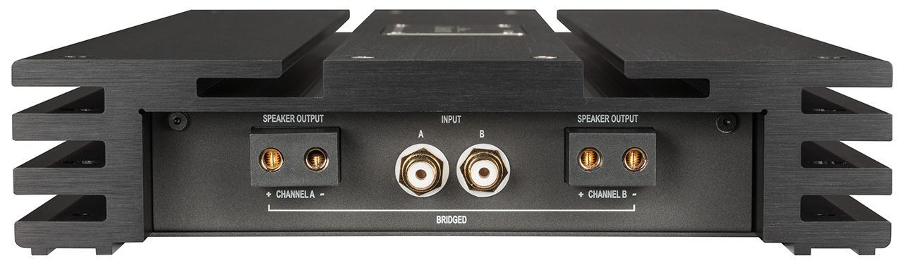 BRAX GRAPHIC GX2000 Усилитель High End 2 канальный, чёрный, радиатор 