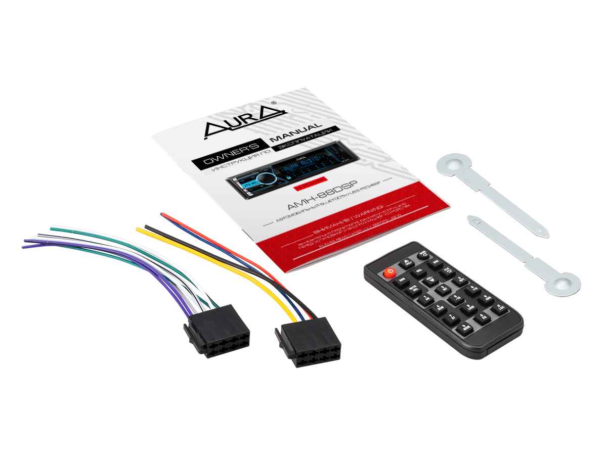 Aura AMH-88DSP, автомобильный процессорный BT/USB ресивер