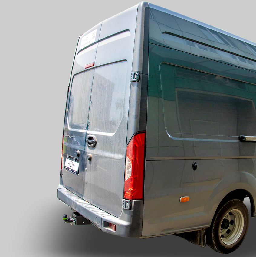 Фаркоп Leader Plus T-GAZ-13FC для ГАЗель Next цельнометаллический фургон 2013-, съемный шар (тип FC)