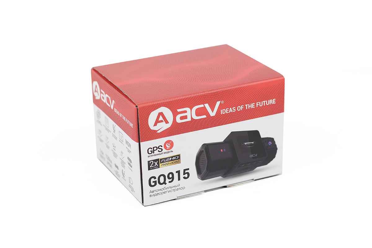 ACV GQ915 GPS видеорегистратор камеры