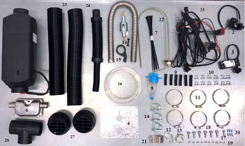 A100 AER D5 12В (дизель)