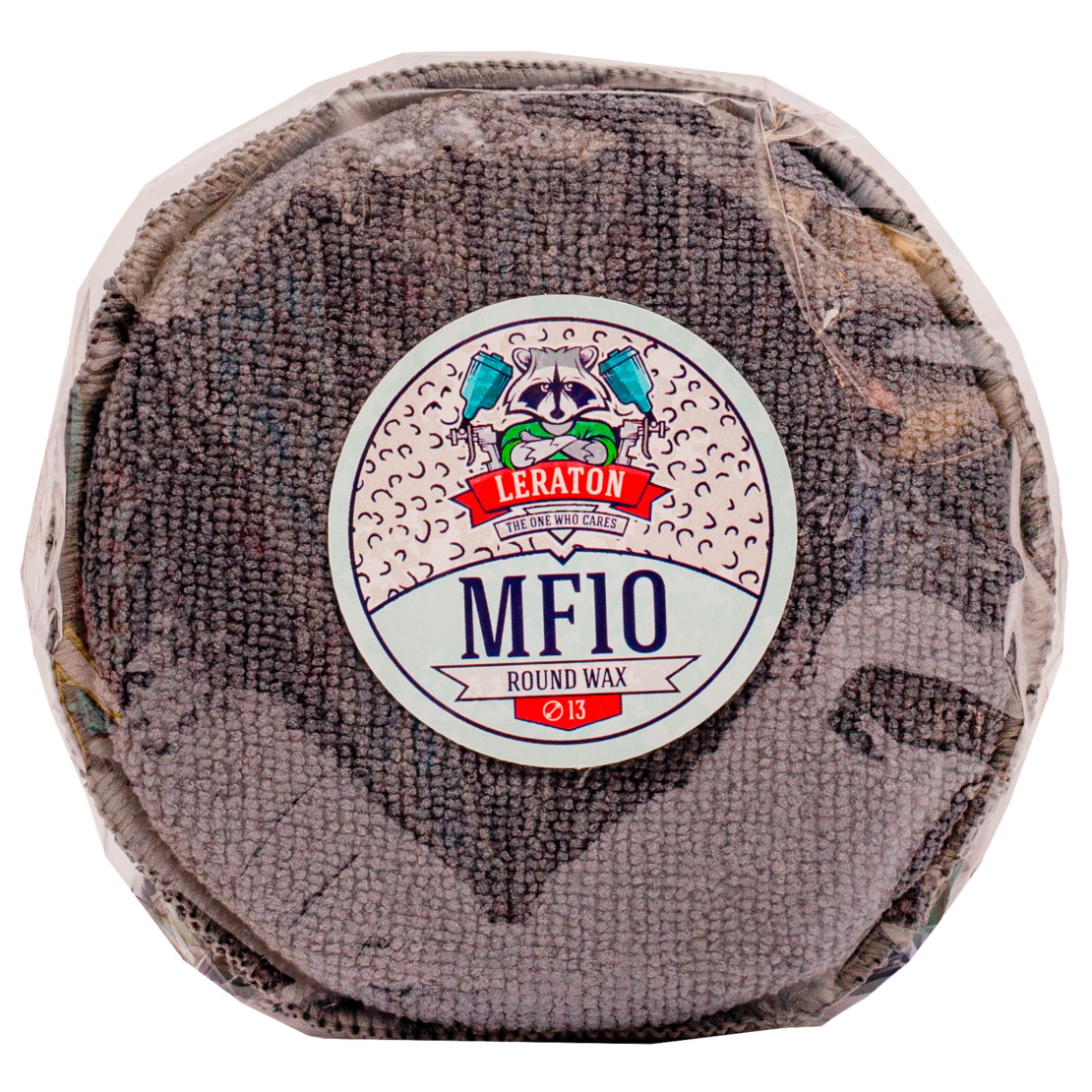 Круглый микрофибровый аппликатор LERATON ROUND WAX MF10