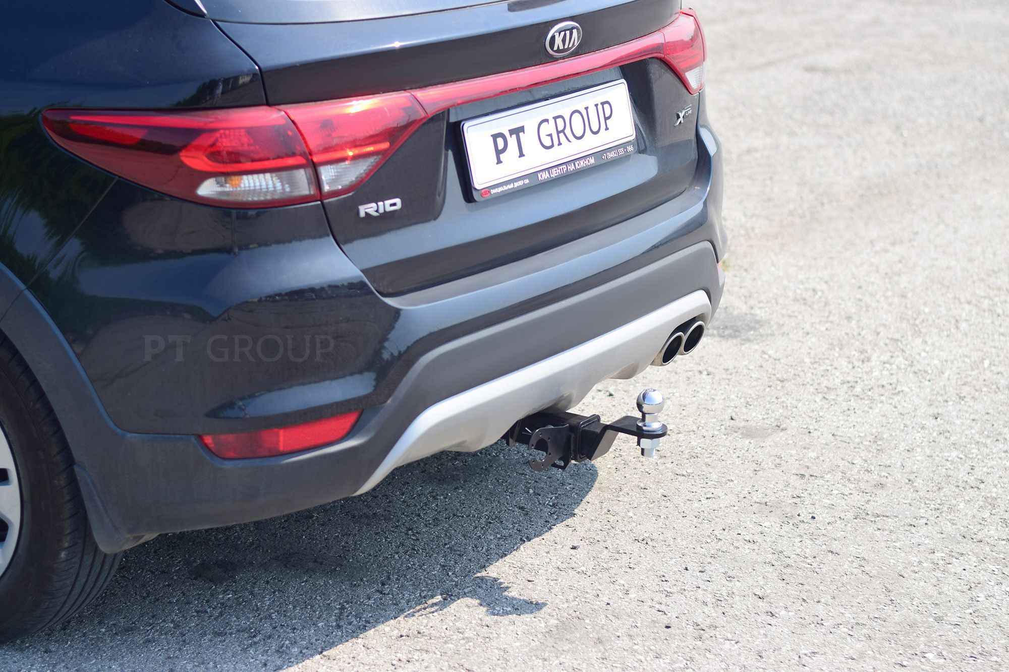 Фаркоп ПТ ГРУПП KRL991101 для KIA RIO X-Line 2017-2020/ KIA Rio X 2021-..., быстросъемный шар (тип Е