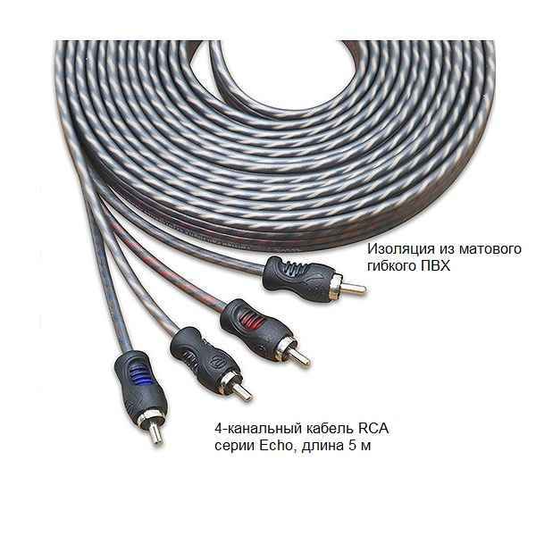 Recoil Audio Lite RCI417 (4CH,5m) RCA кабель