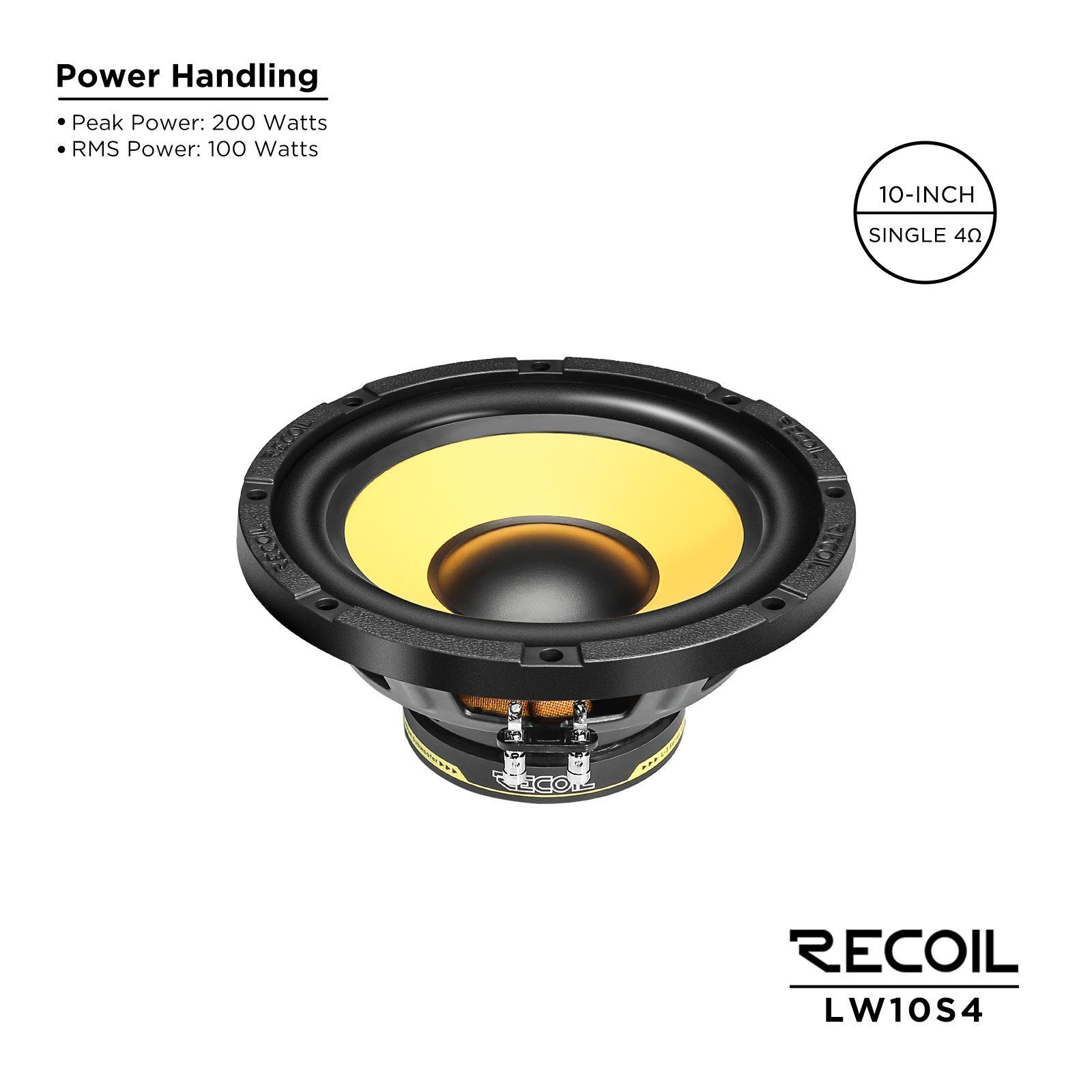 Recoil Audio LW10S4 сабвуфер