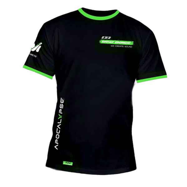 Футболка черная Alphard Deaf Bonce р.50