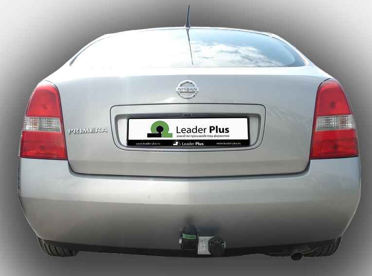 Фаркоп Leader Plus N104-A для Nissan Primera (Р12) 2001-2007, условно съемный шар (тип A)