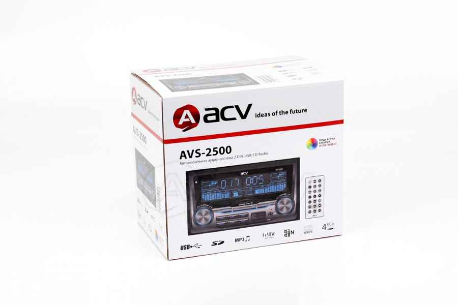 А/м ACV AVS-2500 2DIN