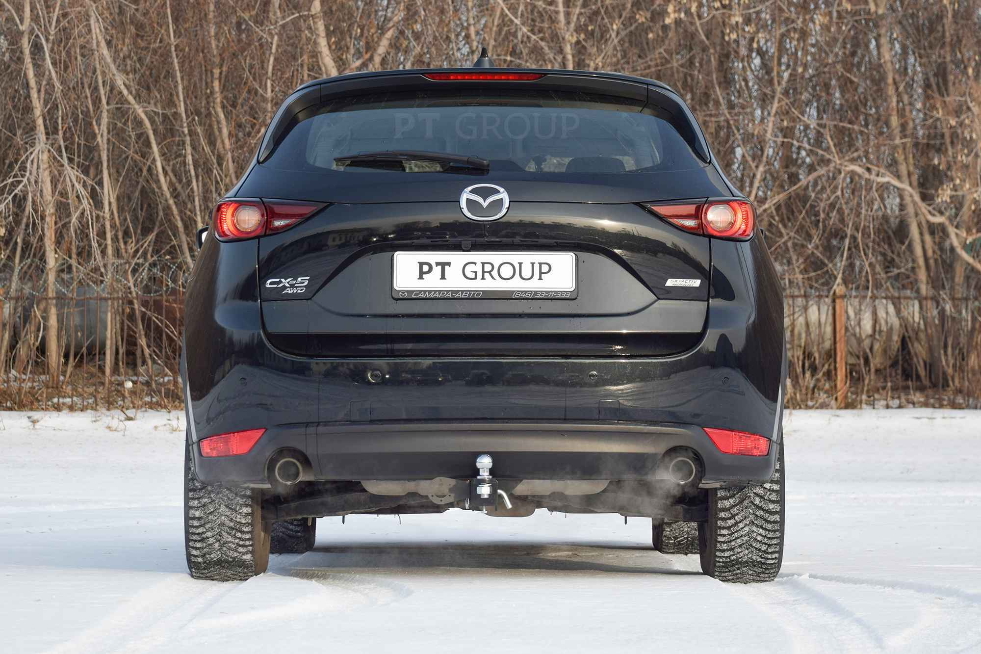 Фаркоп ПТ ГРУПП MCX-11-991122.00 для Mazda CX-5 2011-..., быстросъемный шар (тип Е)