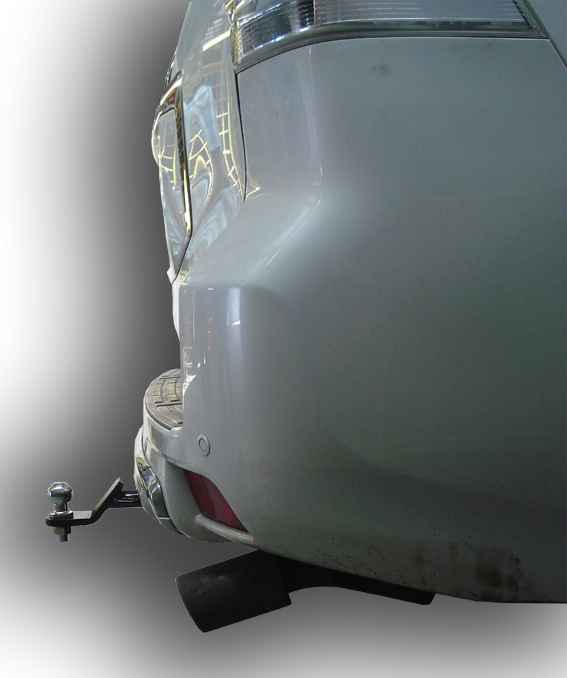 Фаркоп Leader Plus T123-AE Toyota LC Prado J120 2002-09, Prado J150 2009-, быстросъемный шар (тип AЕ