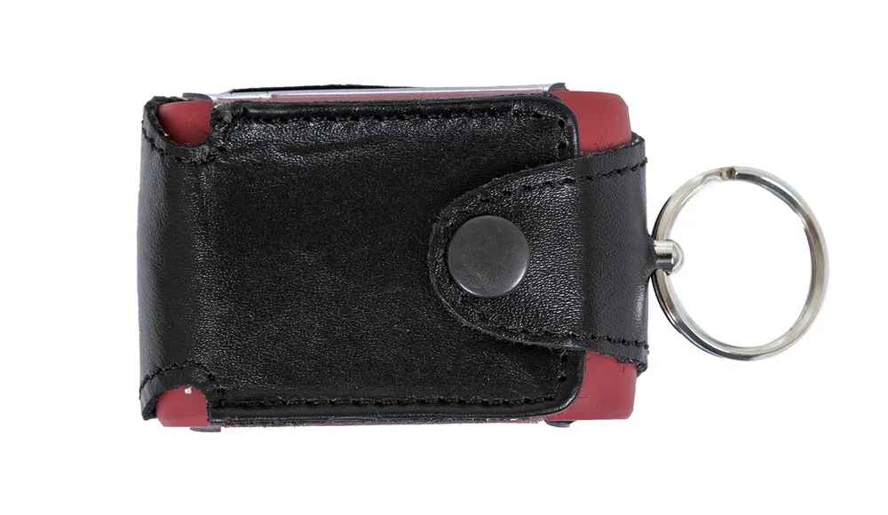 Чехол для брелока StarLine D-серия кожа, черный (оригинал)