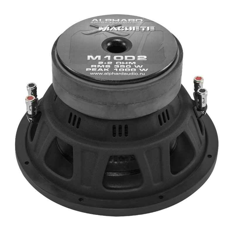 Alphard Machete 10D4 сабвуфер 4+4 OHM