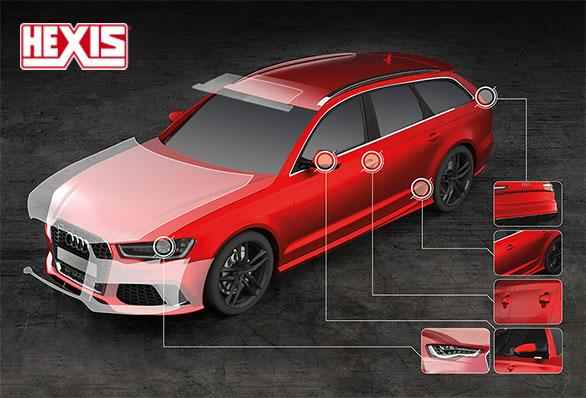 Антигравийная пленка Hexis Bodyfence 1,52