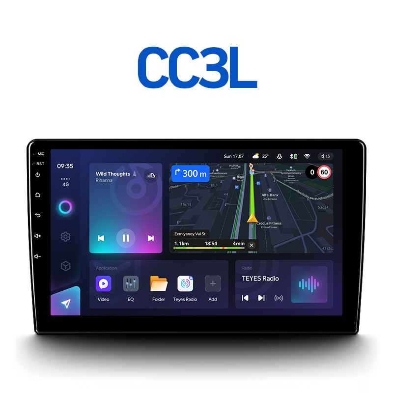 Штатные автомагнитолы Штатная Магнитола Teyes CC3L 9" 4+32G (Android 10, 4G, DSP, IPS) для Hyundai Elantra VI (AD) Рестайлинг 2018 - 2020 Тип-A (правый руль)