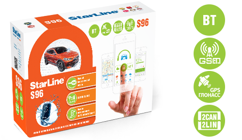 А/с StarLine S96 BT GSM-GPS