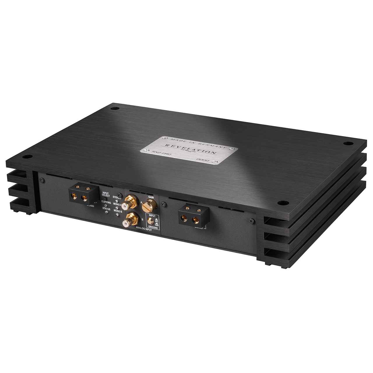 BRAX REVELATION RX2 PRO Усилитель High End 2 канальный, чёрный, аналоговый вход